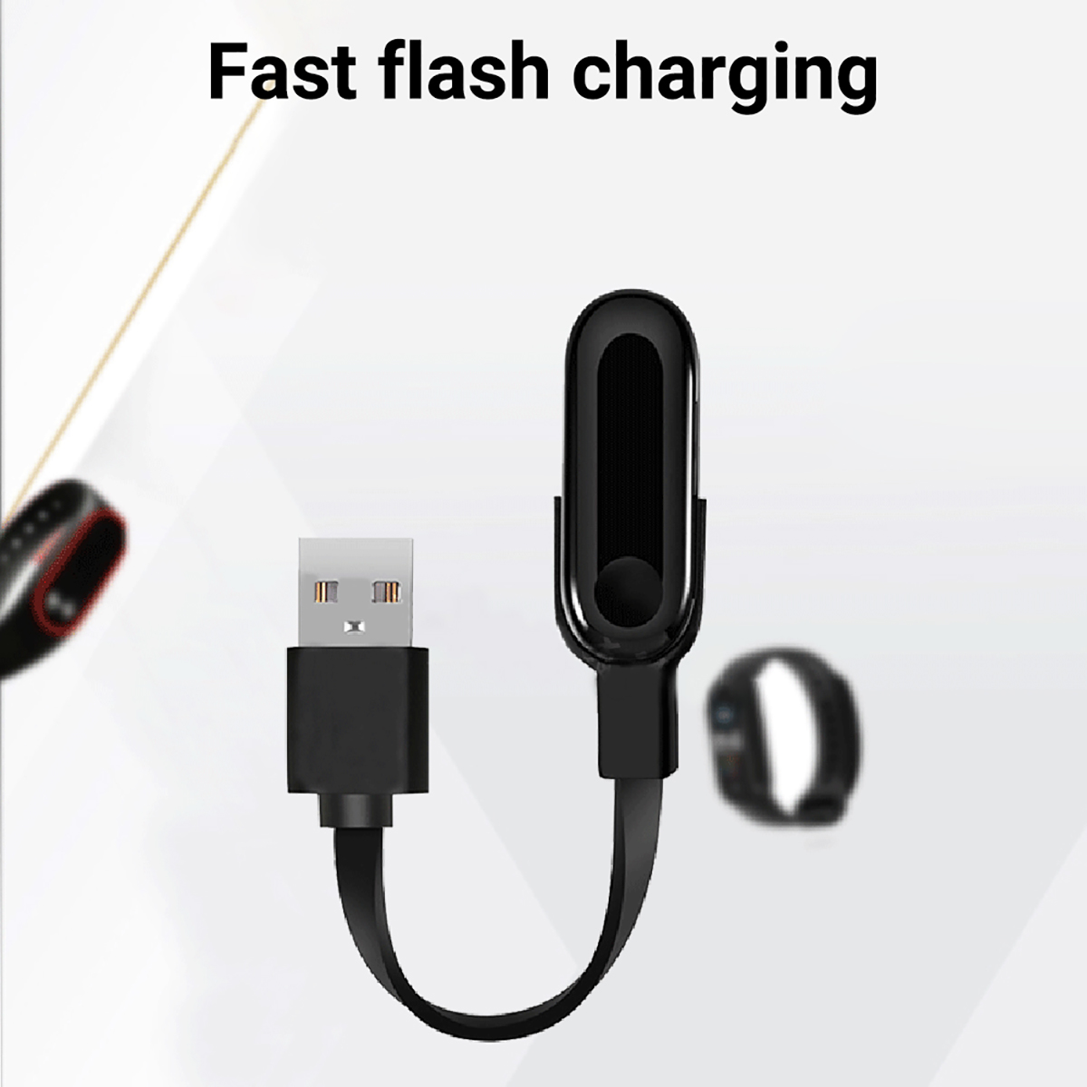 Travel Accessories You Need - Kabel USB do ładowania smartbandów Xiaomi