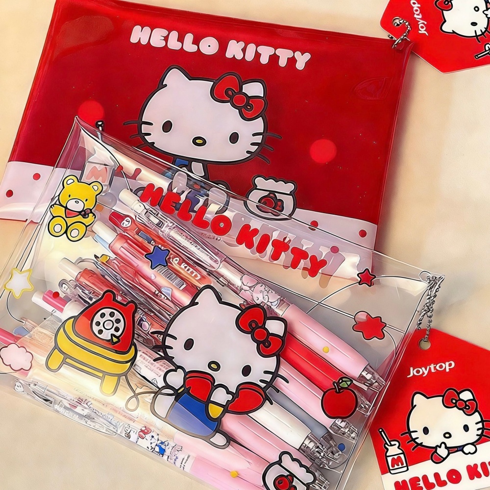 Travel Accessories In Japan - Oryginalna kosmetyczka Hello Kitty z PVC,