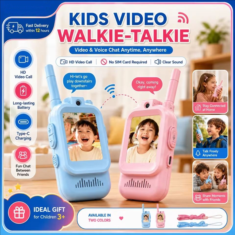 Travel Accessories Toddler - Radiotelefony dla dzieci, 2 sztuki, zabawki