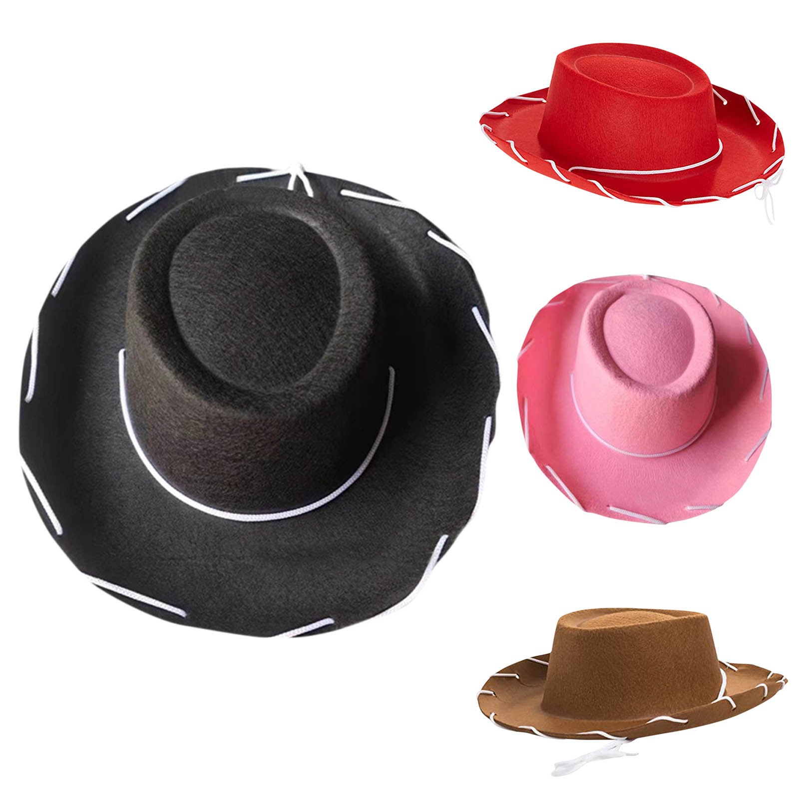 Travel Accessories Toddler - Kapelusz kowbojski dla dzieci, klasyczny westernowy