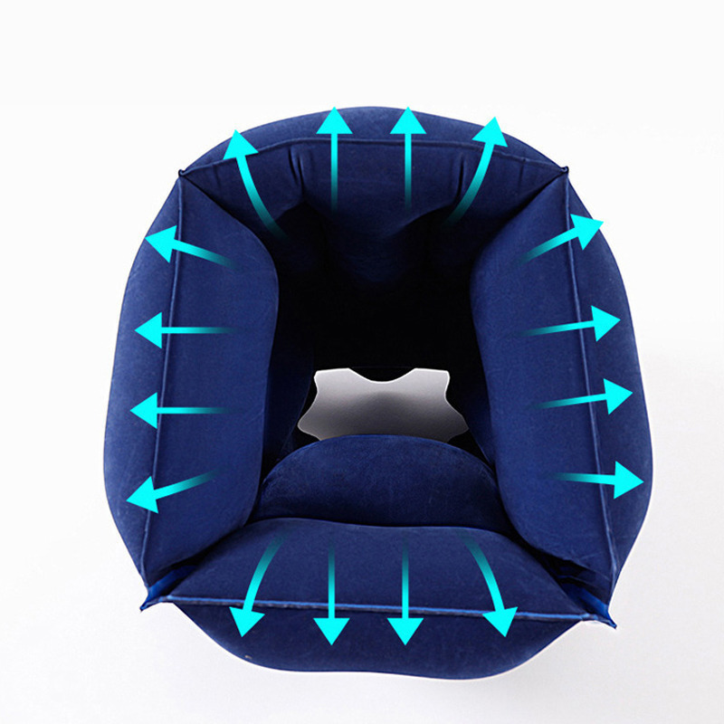 Nadmuchiwana poduszka podróżna – Travel Accessories For Long Haul Flights recenzja i cena