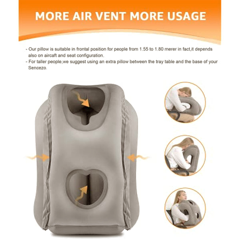 Nadmuchiwana poduszka podróżna – Travel Accessories For Long Haul Flights recenzja i cena