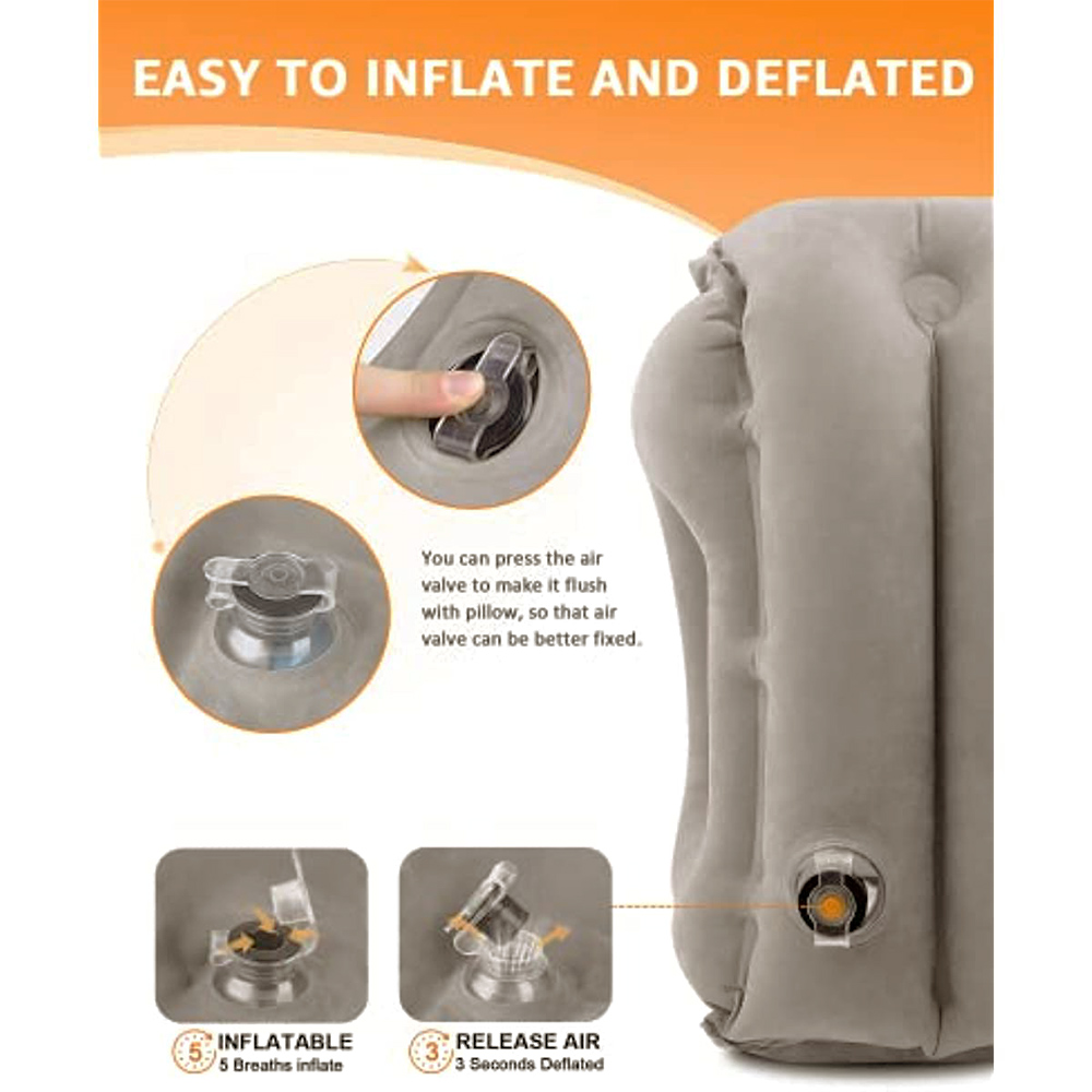 Nadmuchiwana poduszka podróżna – Travel Accessories For Long Haul Flights recenzja i cena