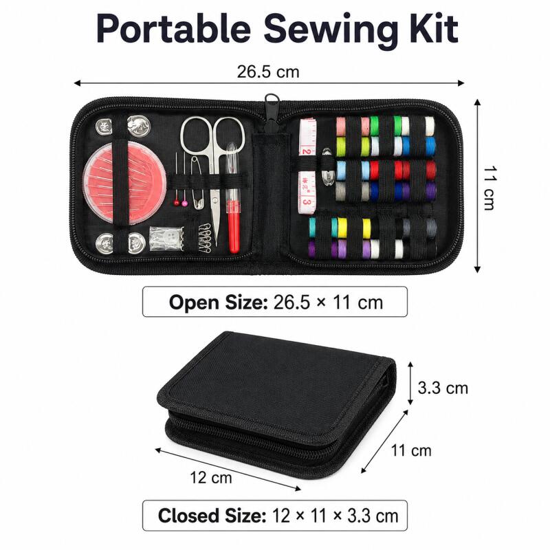 Przenośny zestaw do szycia dla – Travel Accessories To Sew recenzja i cena