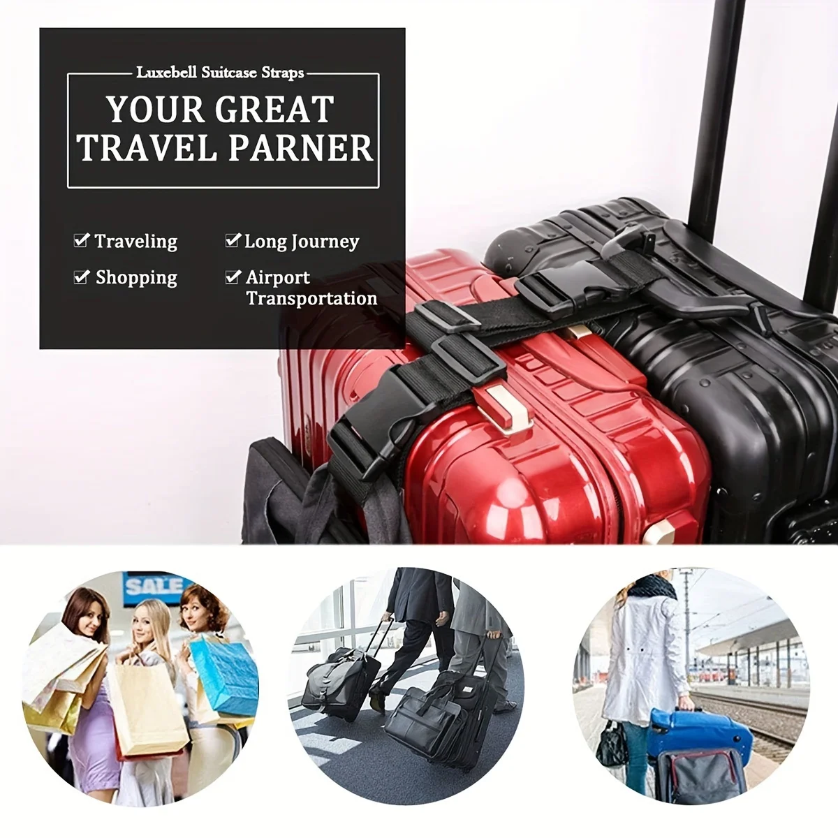 1 szt. Prosty, regulowany pase – Travel Accessories B&M recenzja i cena