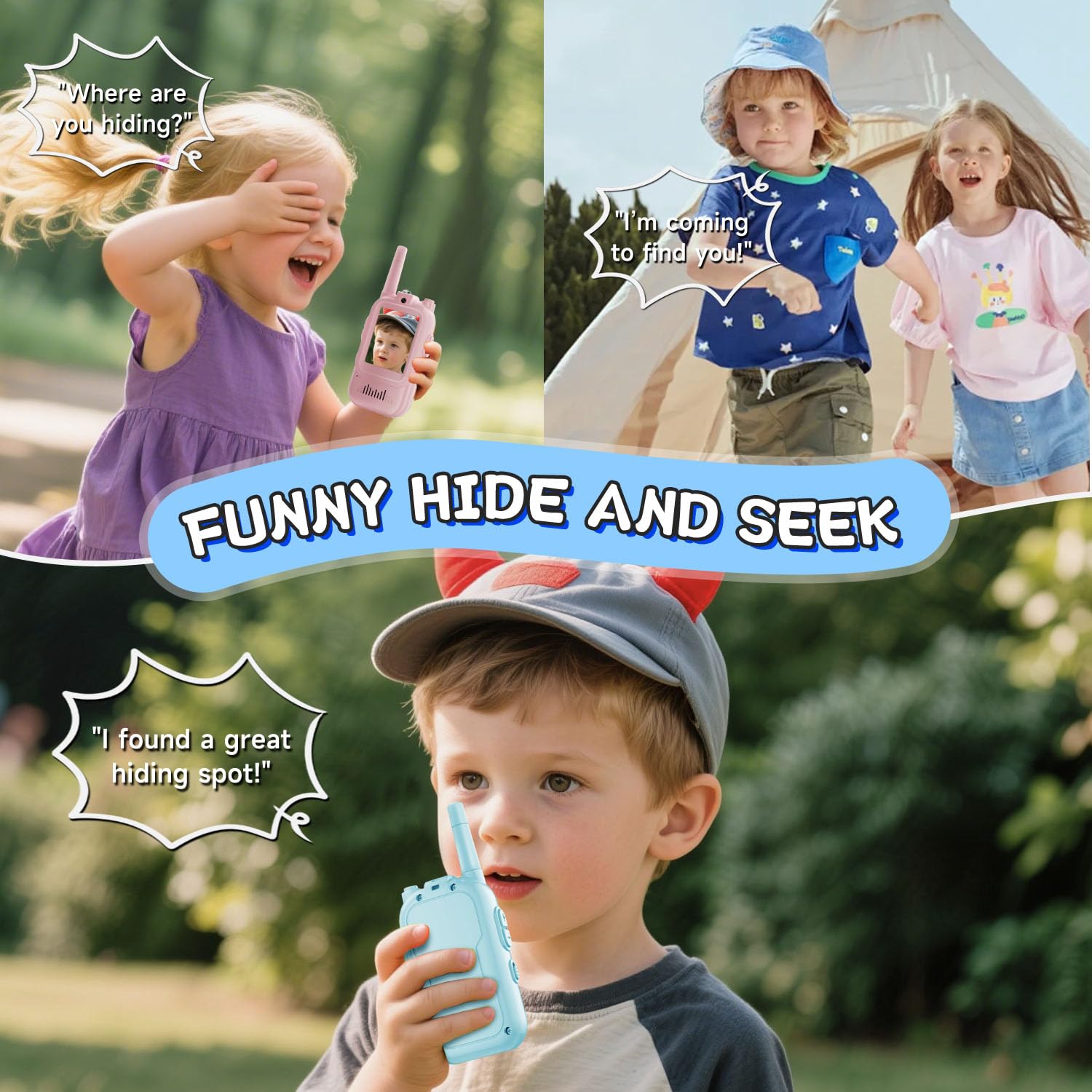 2 SZT. Walkie-talkie wideo dla – Travel Accessories Toddler recenzja i cena