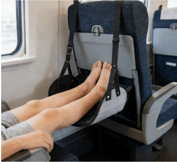 Regulowany podnóżek z przenośn – Travel Accessories For Long Haul Flights recenzja i cena