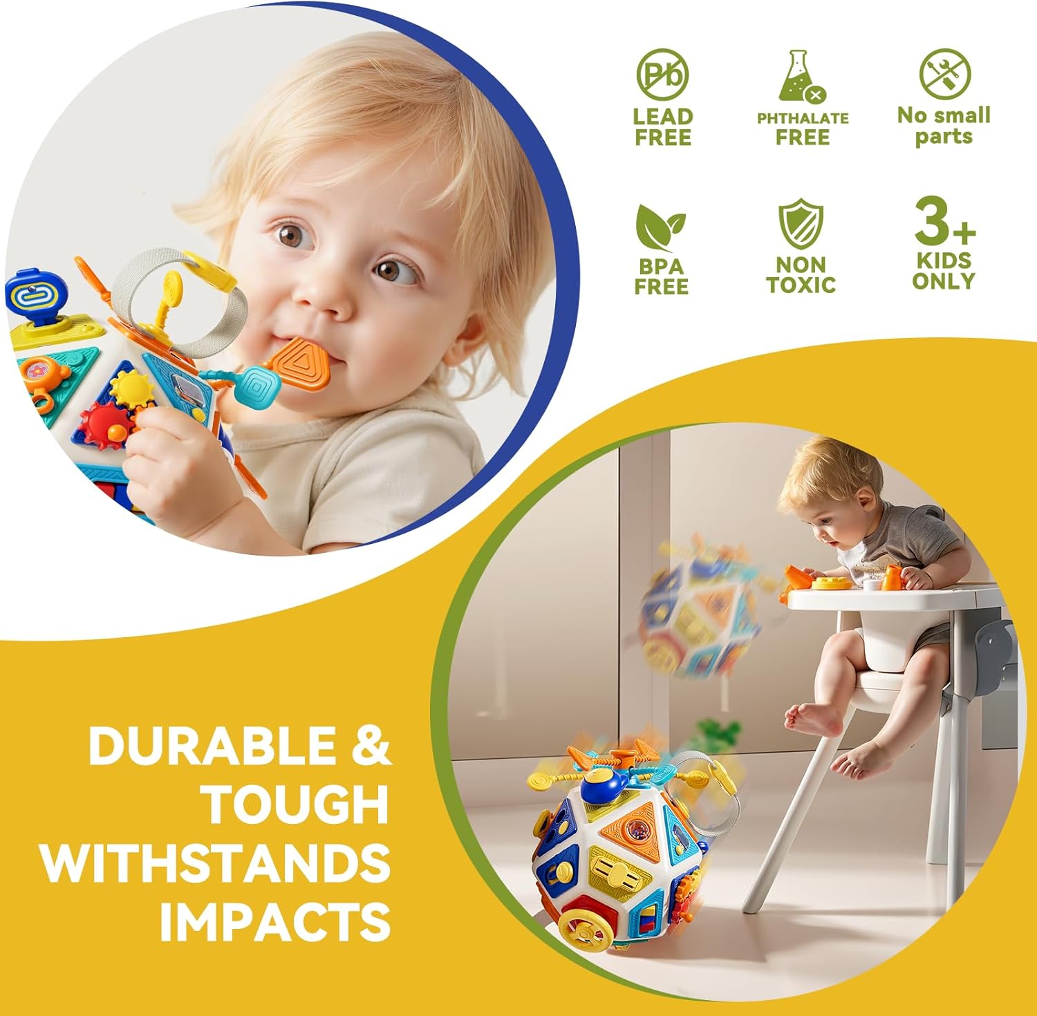 Kostka aktywności dla niemowlą – Travel Accessories Toddler recenzja i cena