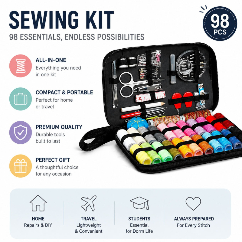 Zestaw narzędzi do szycia 68/9 – Travel Accessories To Sew recenzja i cena