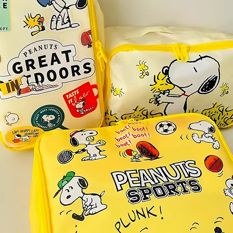 3 szt./zestaw Anime Snoopy Tor – Travel Accessories Toddler recenzja i cena