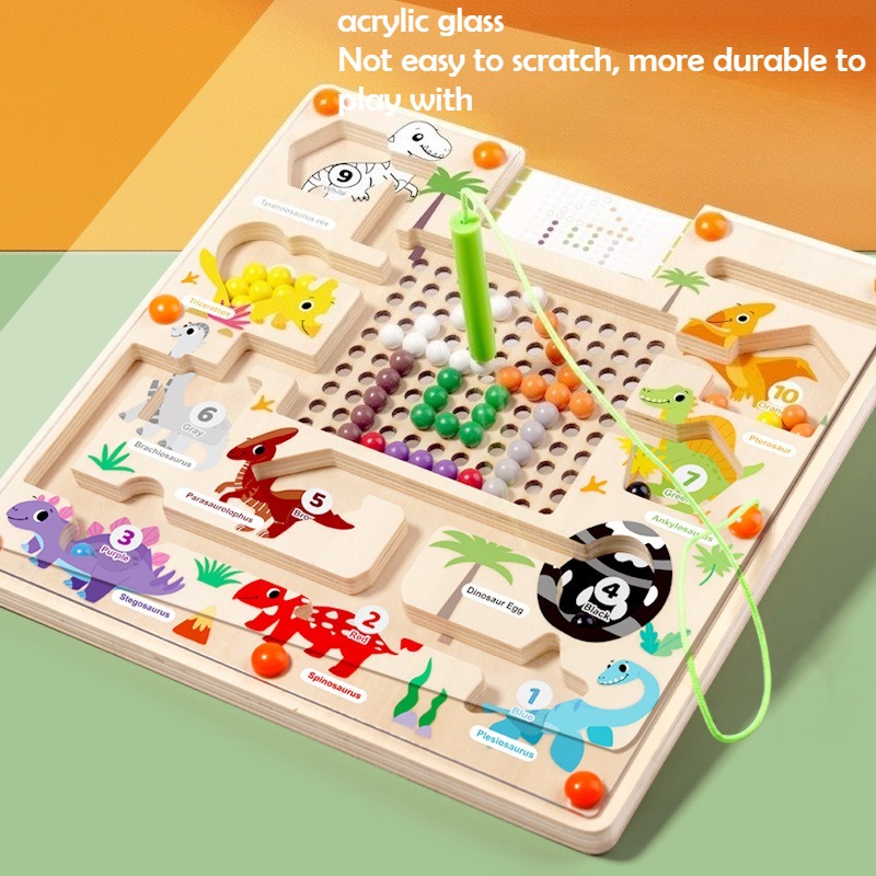 Magnetyczny labirynt kolorów i – Travel Accessories Toddler recenzja i cena