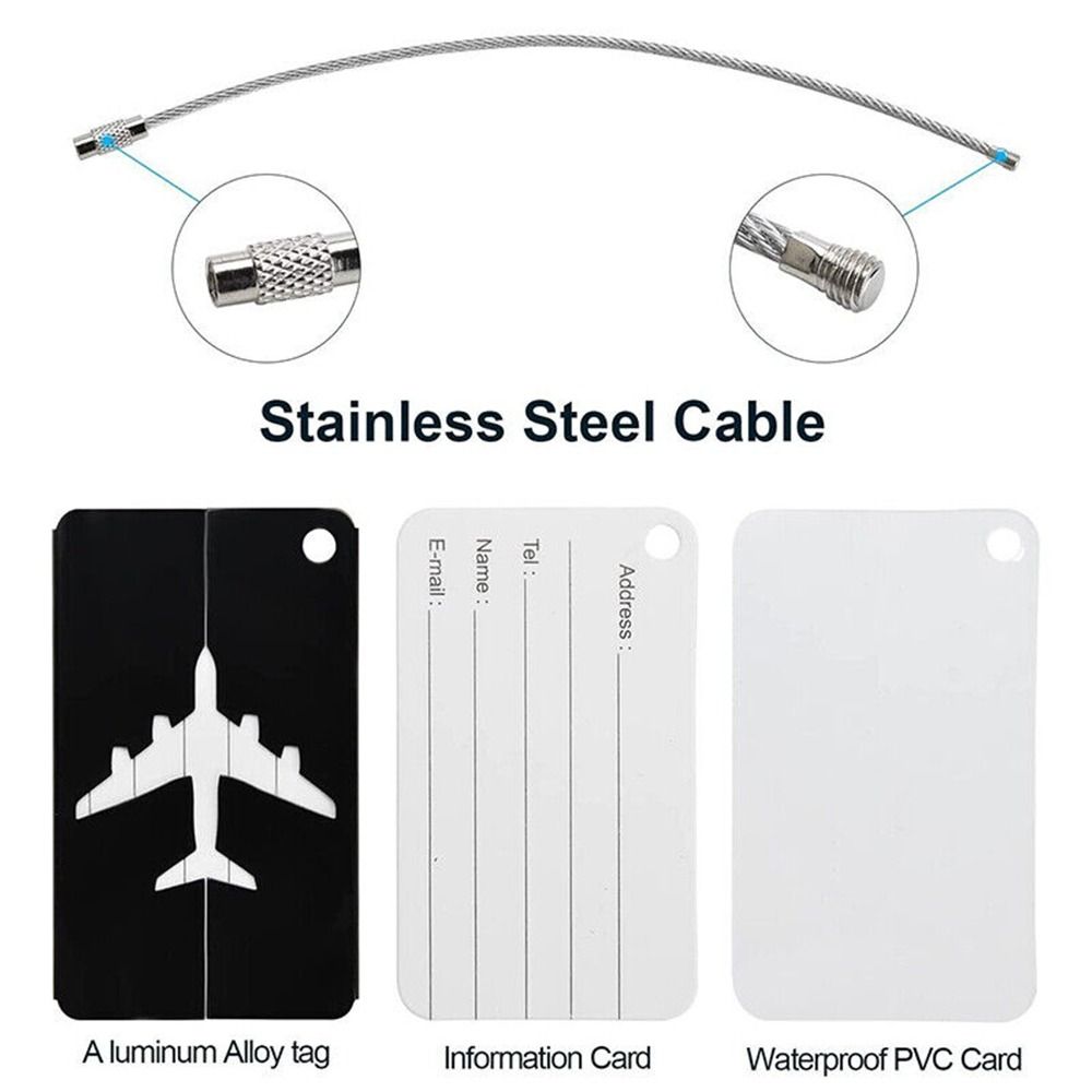 Aluminiowe etykiety na bagaż p – Travel Accessories Kmart recenzja i cena