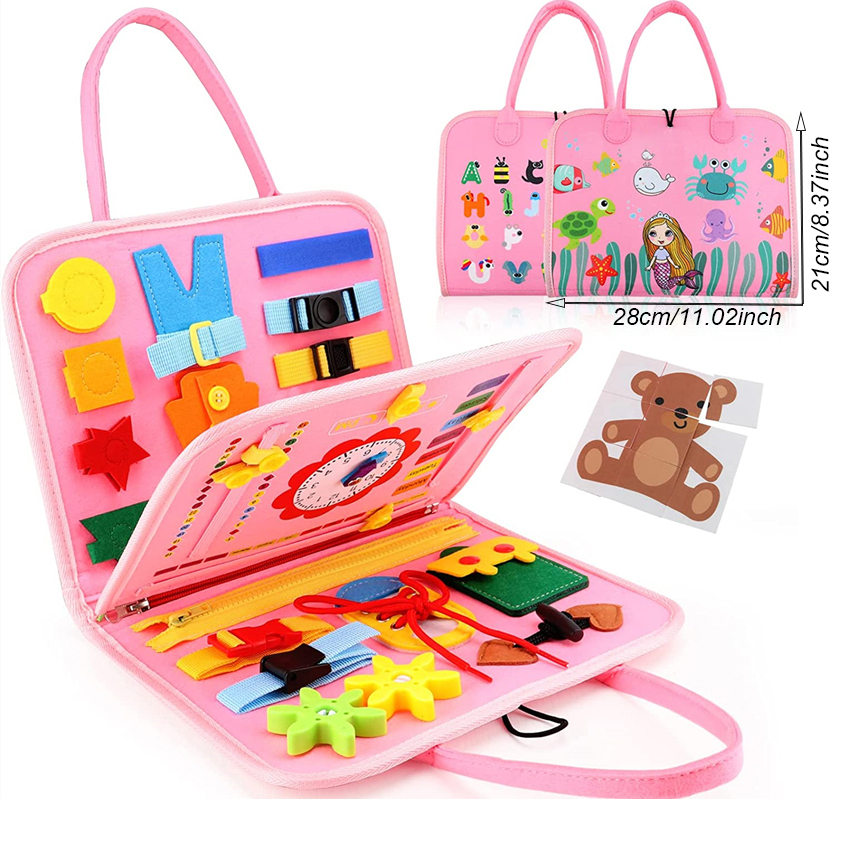 Tablica Manipulacyjna Montesso – Travel Accessories Toddler recenzja i cena