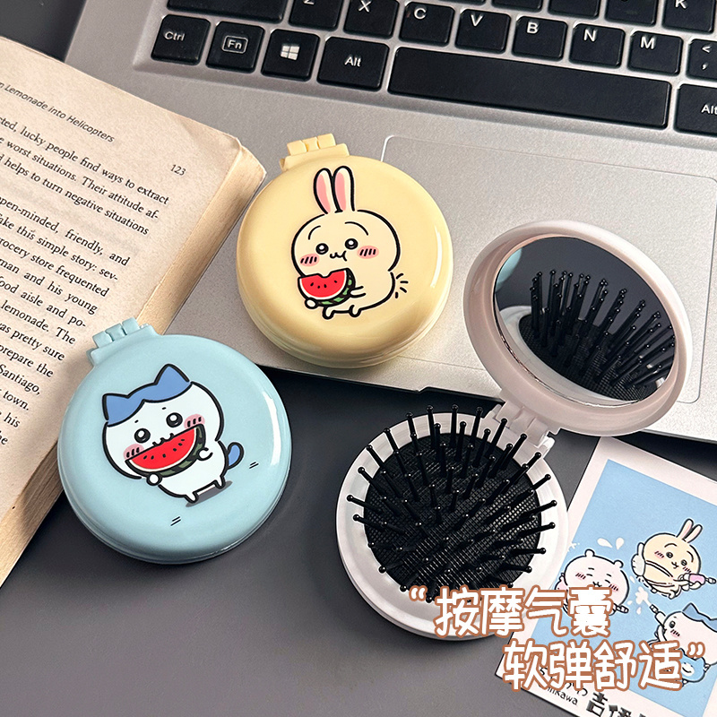 Urocza szczotka do włosów 2 w  – Travel Accessories In Japan recenzja i cena