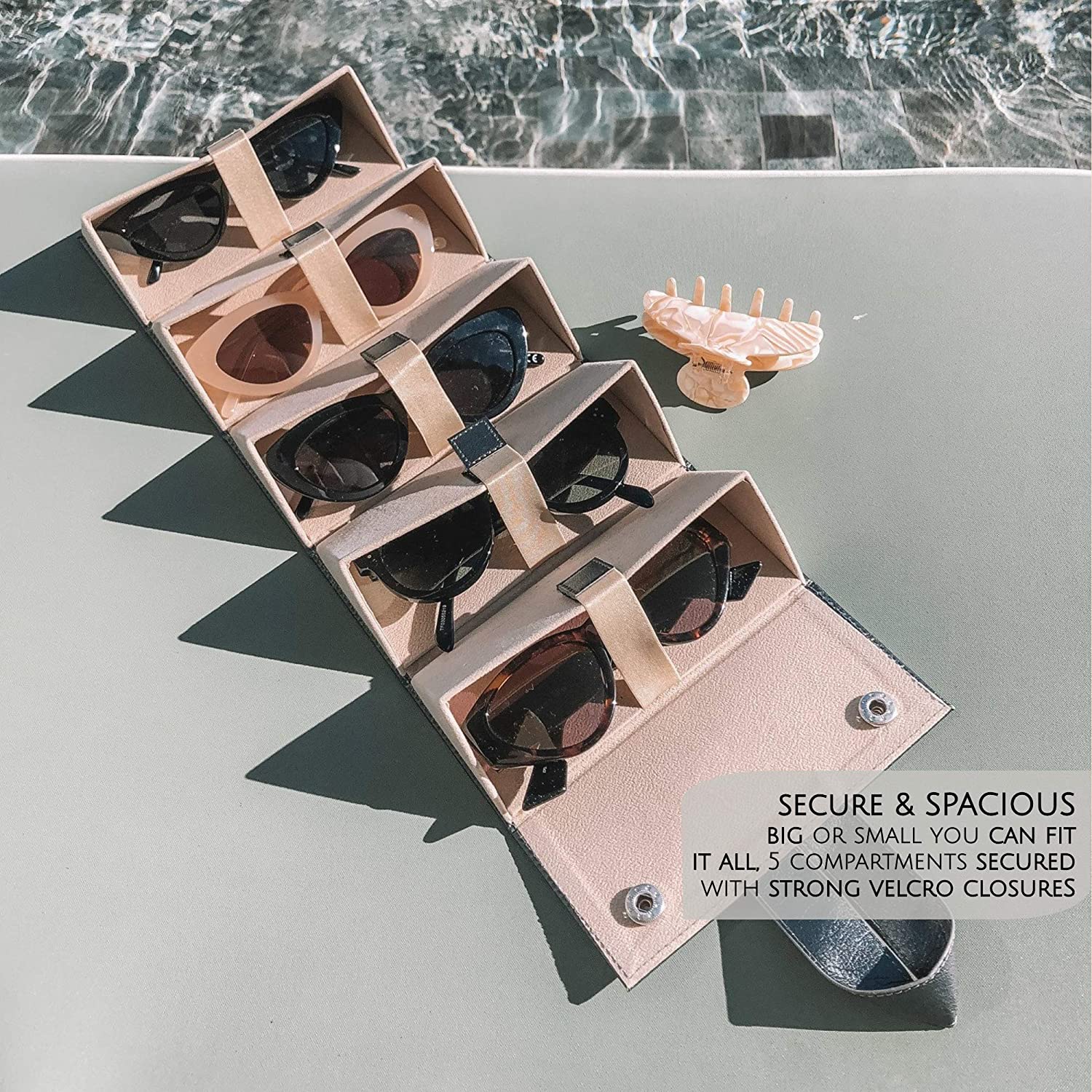 Etui na okulary, organizer na  – Travel Accessories Gift Ideas recenzja i cena